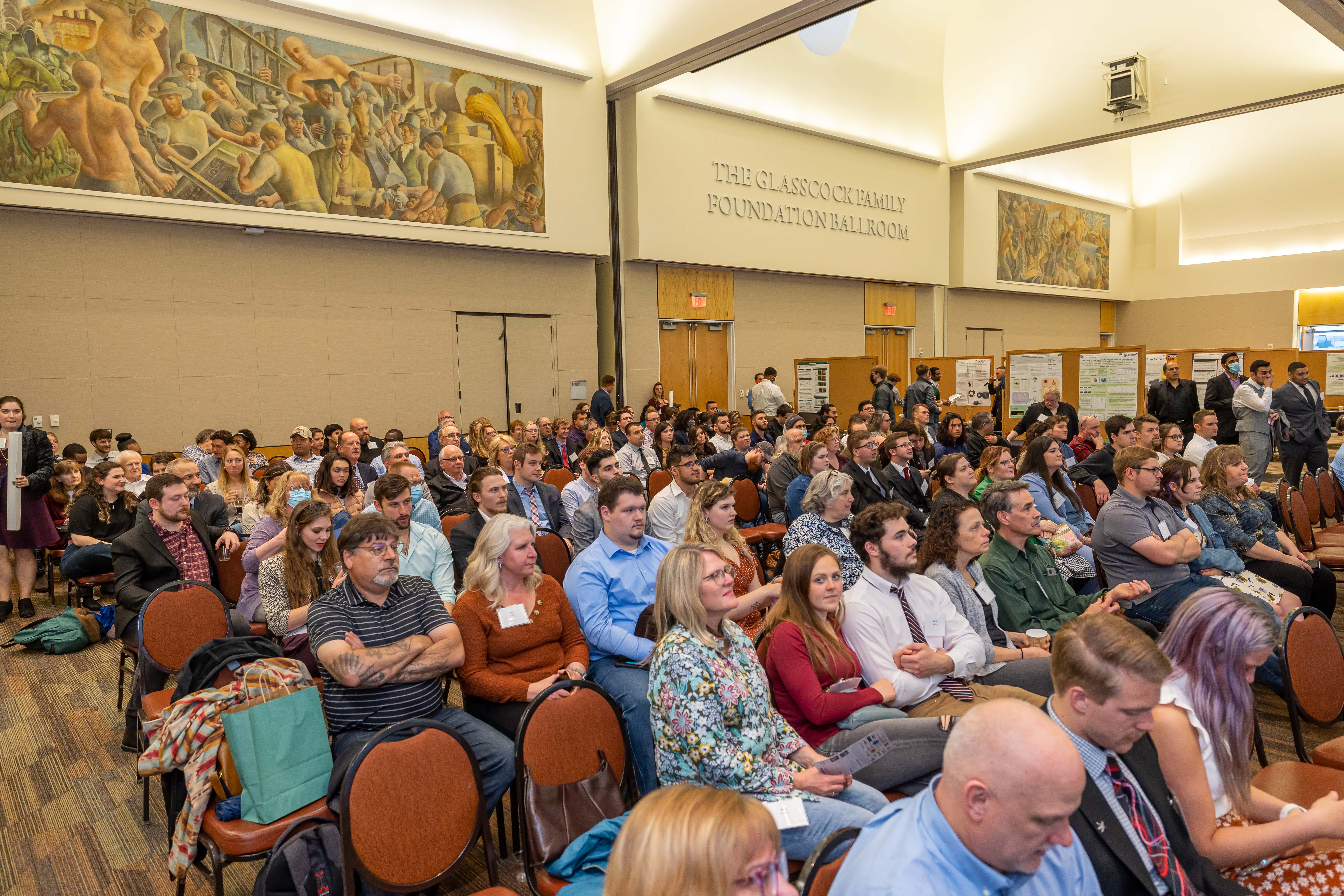 Audience of award ceremony