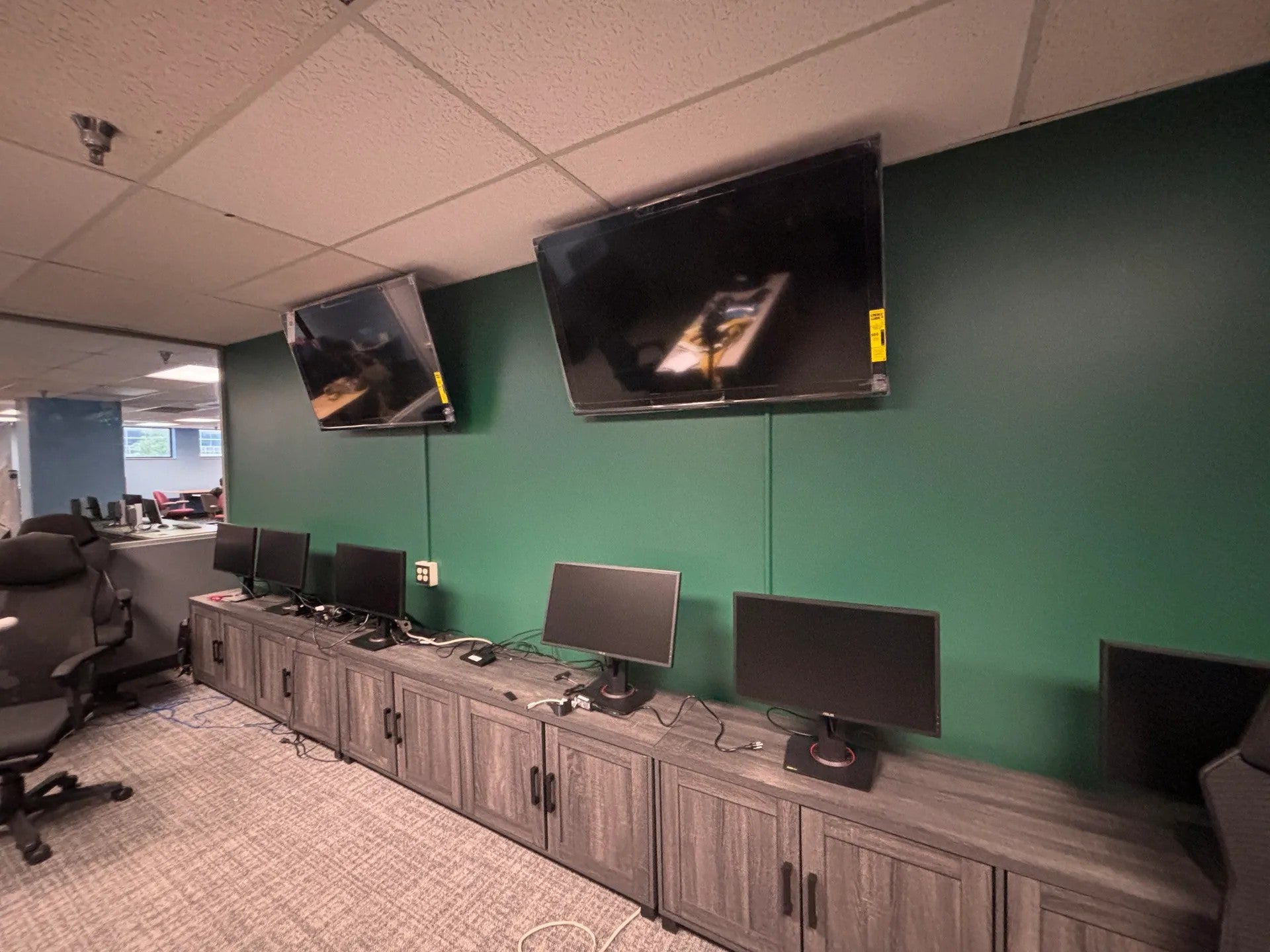 Photo of upgraded smash station