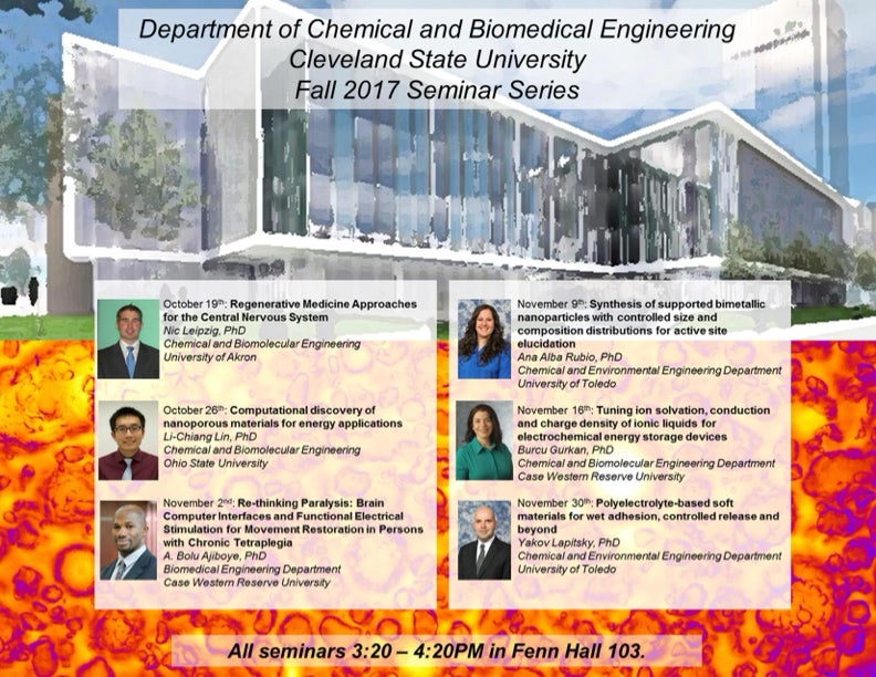 Fall 2017 Seminar Series Schedule