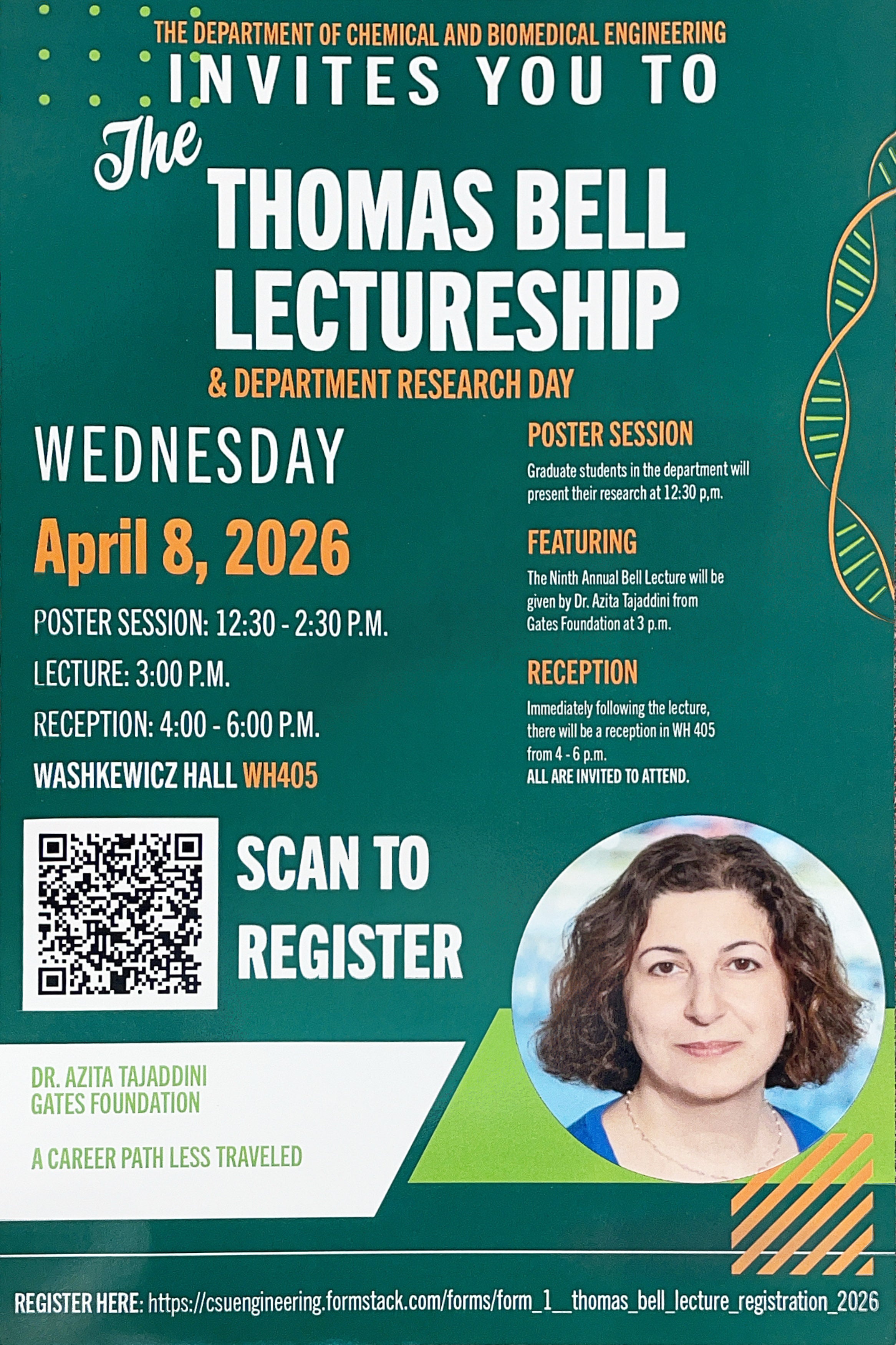 Ninth Bell Lecture event details.