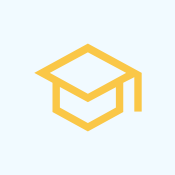 PhD Student Yellow Icon.