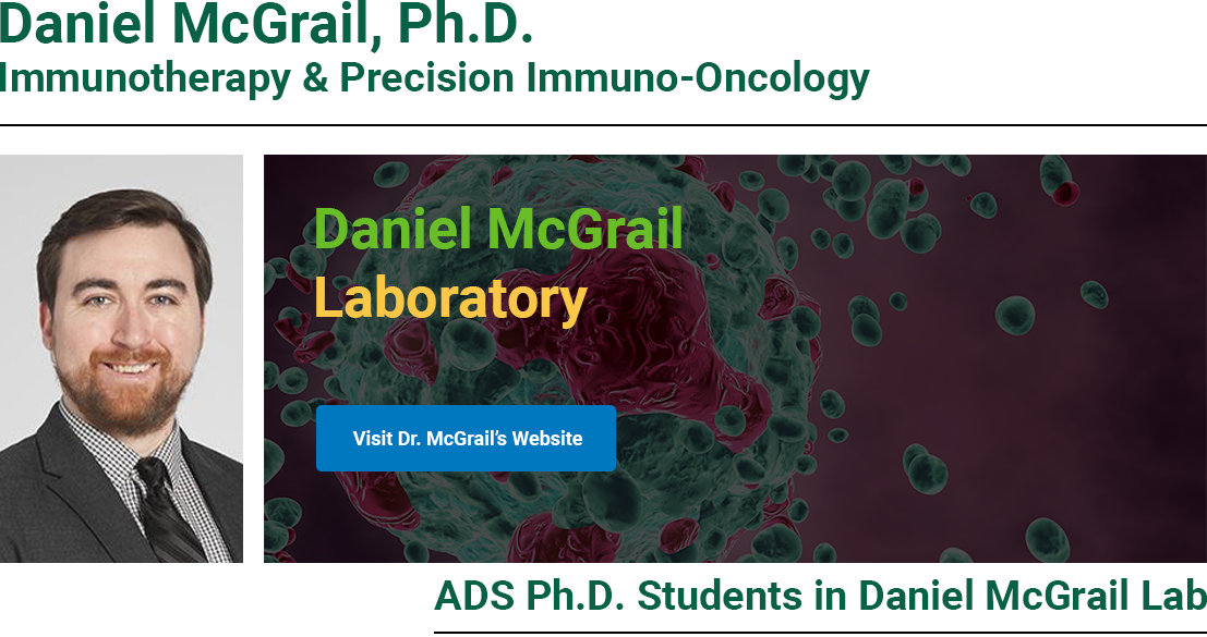 Daniel McGrail Cleveland Clinic Sponsor Lab Banner.
