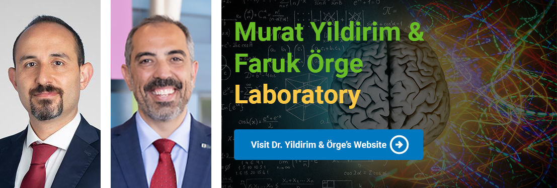Murat Yildirim & Faruk Orge Lab Banner.