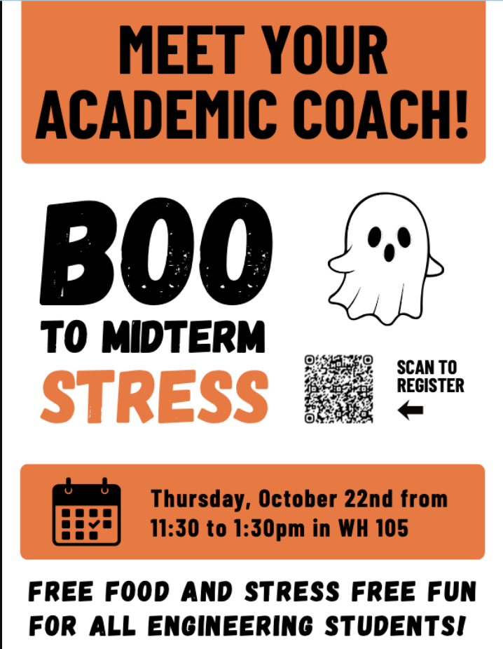 BOO To Midterm Stress Flier
