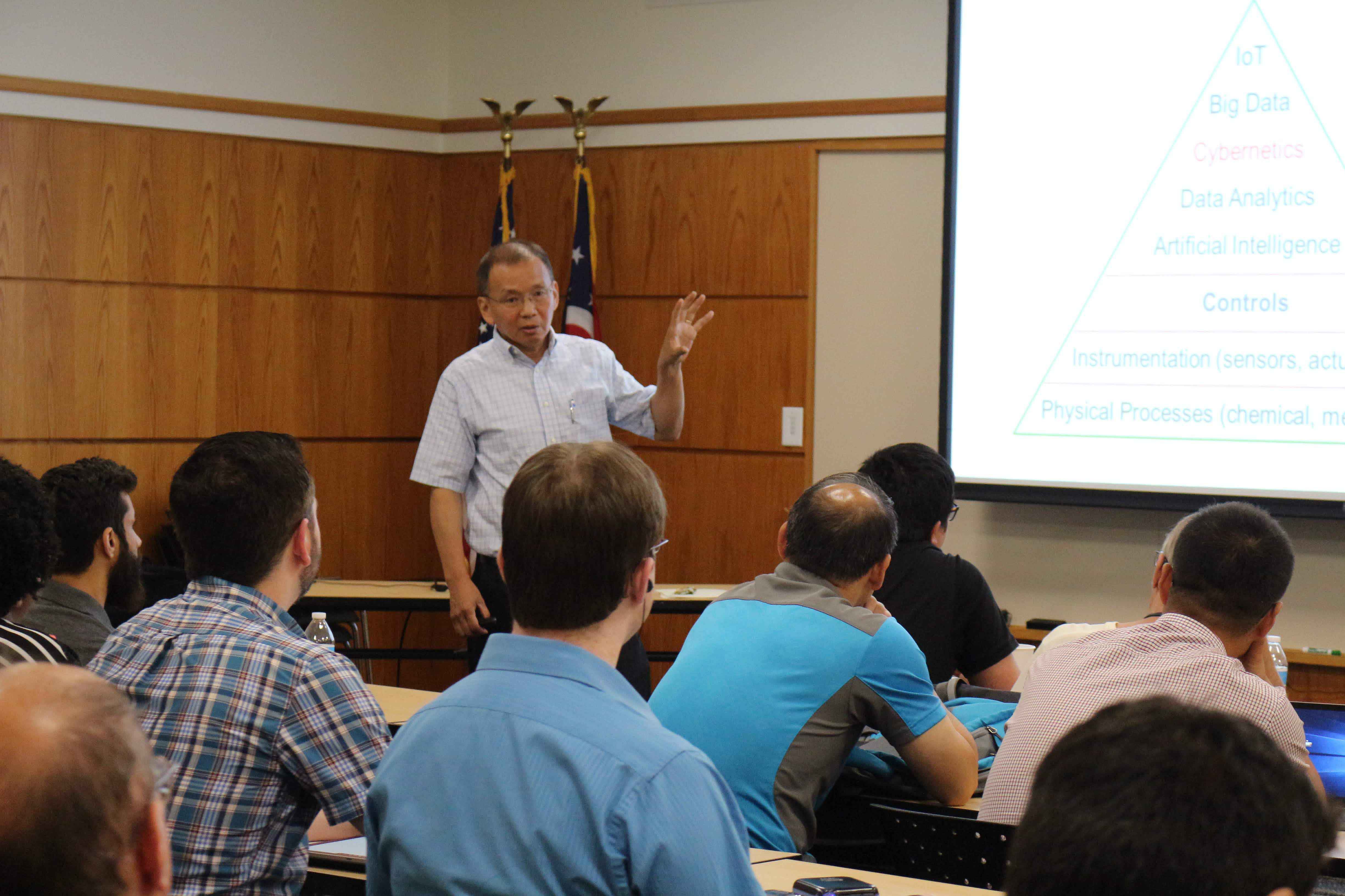 Dr. Zhiqiang Gao teaching