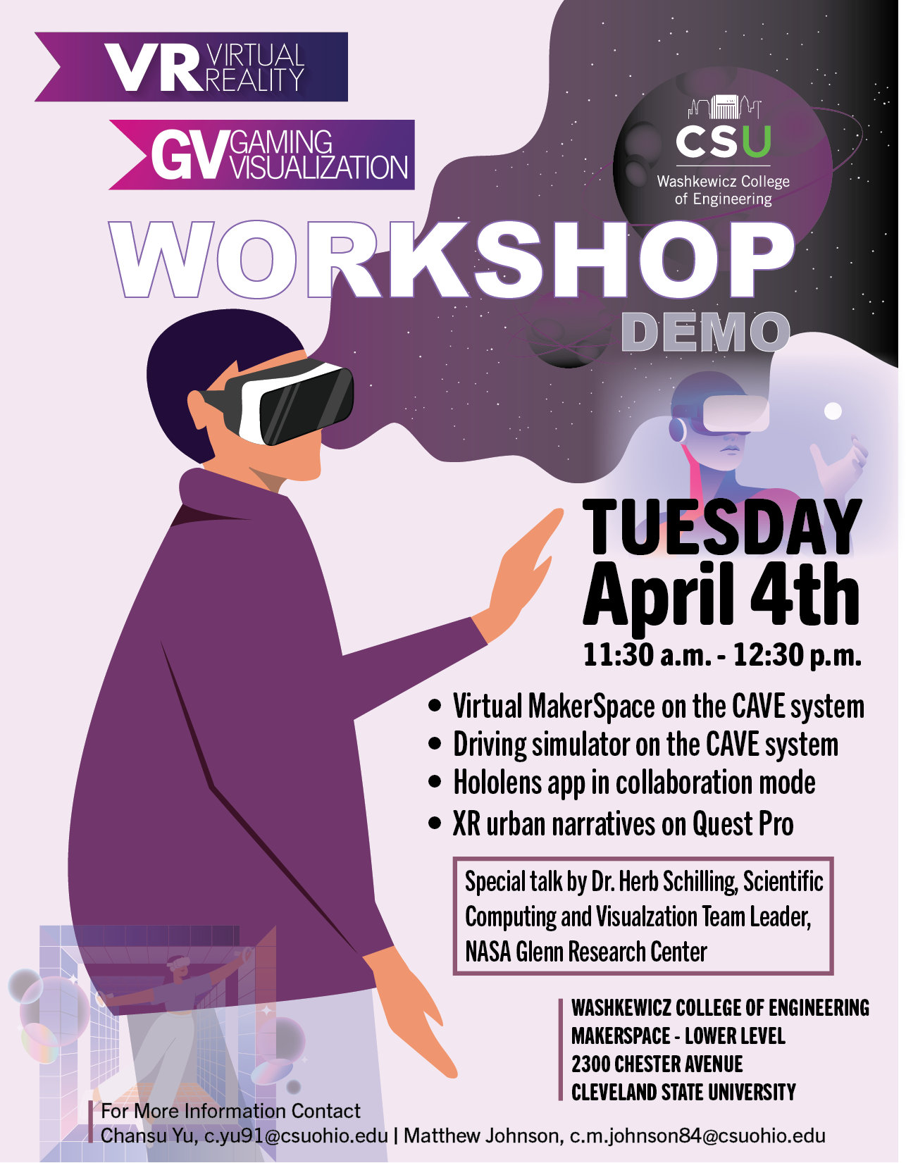 Poster for AR/VR Workshop