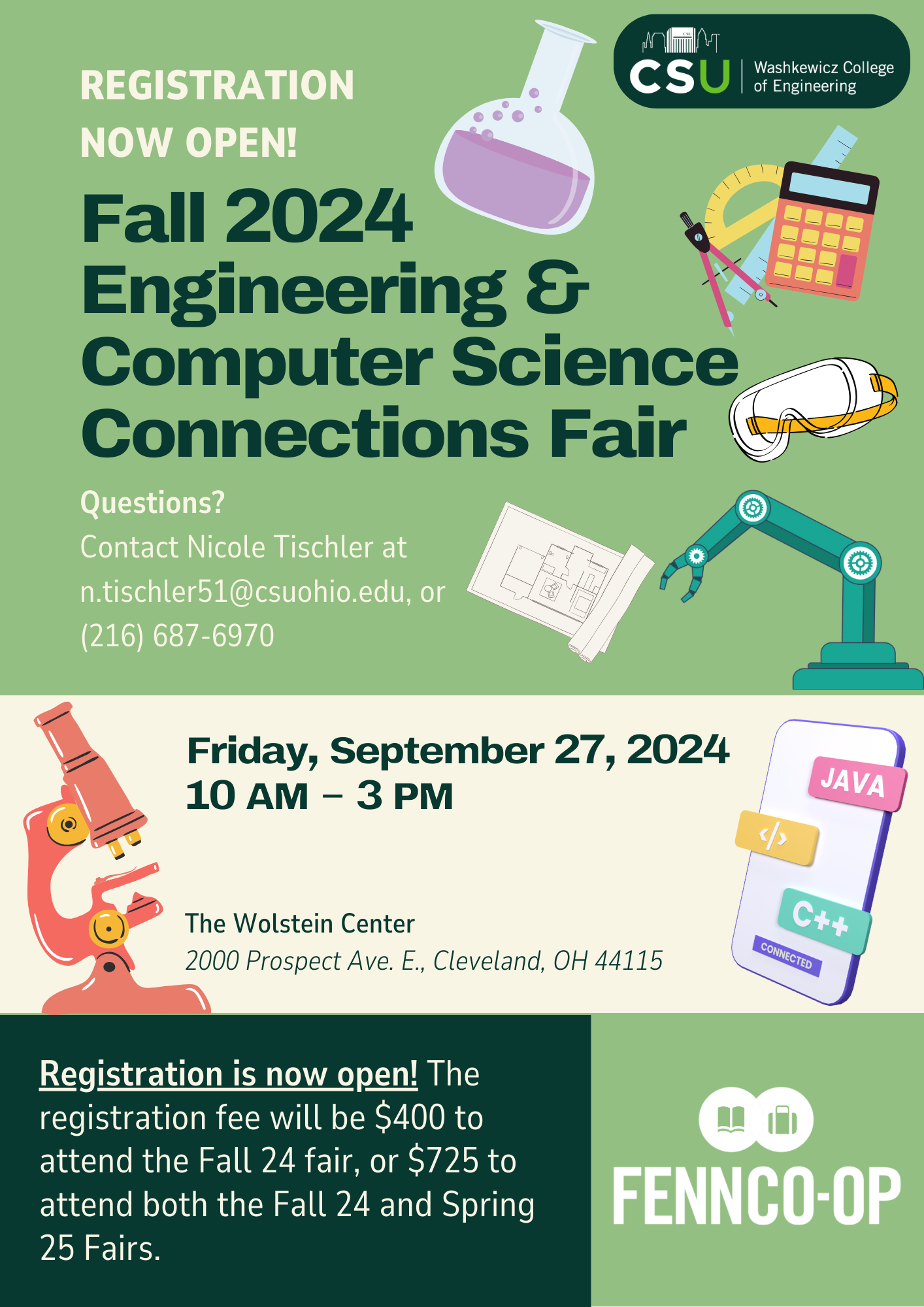 Fall 24 Connections Fair Registration Graphic