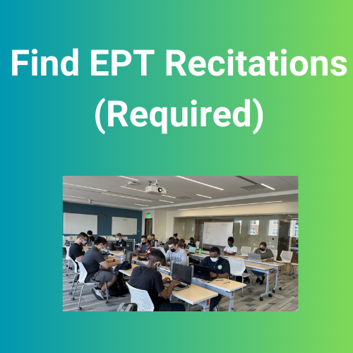 Find EPT Recitations