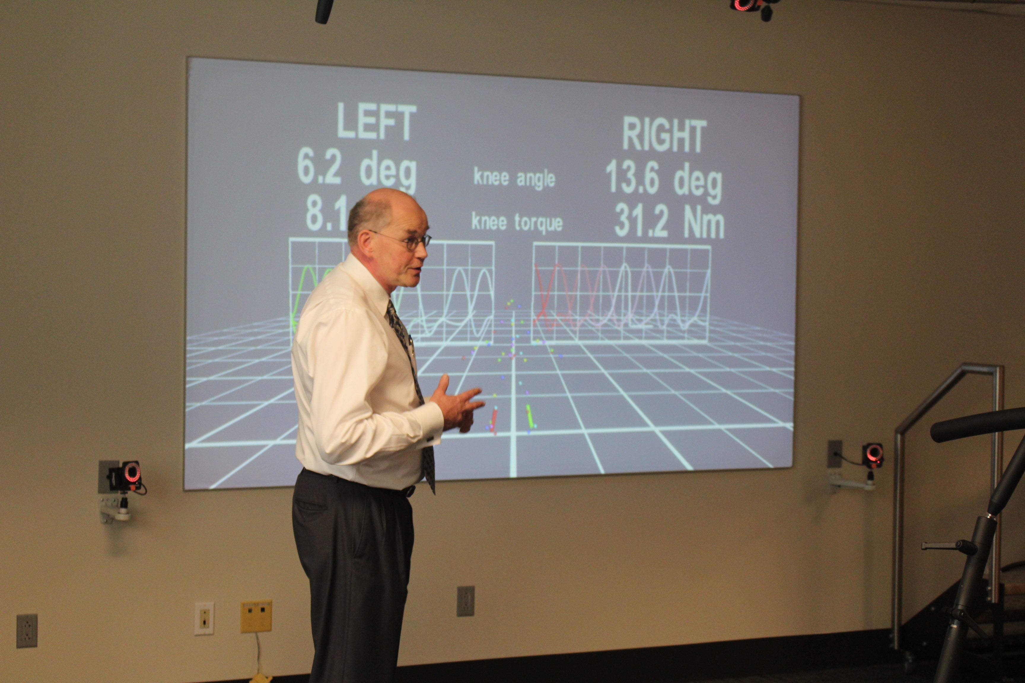 Japanese Delegation in Human Motion and Control Lab Dr. Ton van den Bogert