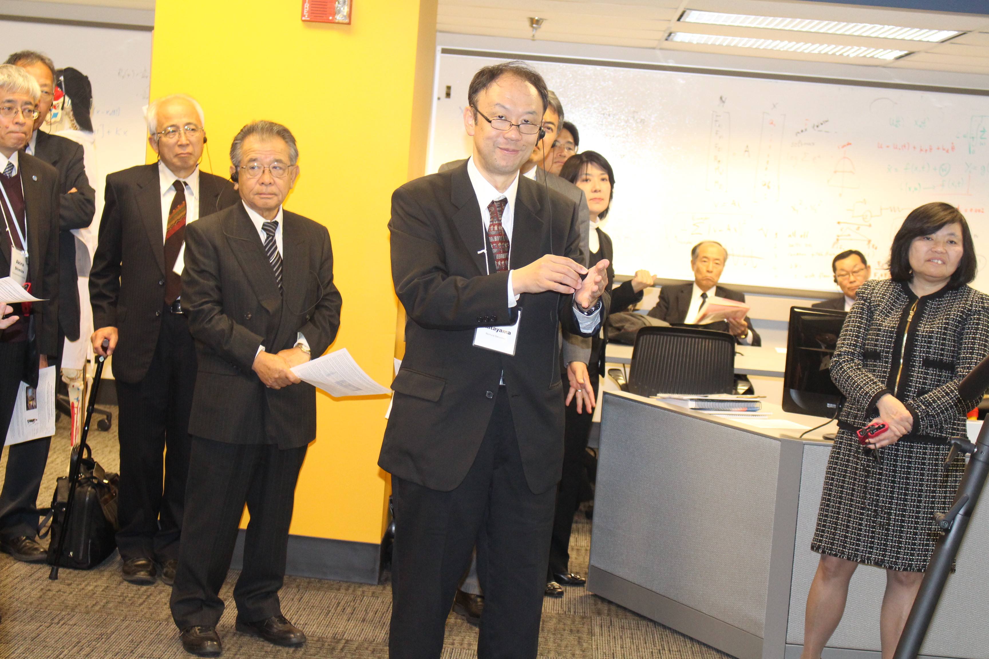 Japanese Delegation in Human Motion and Control Lab