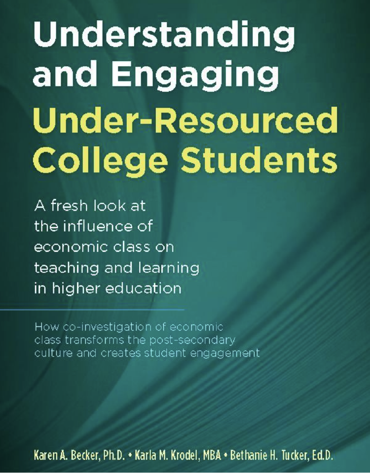 Understanding and engaging under-resourced students, book