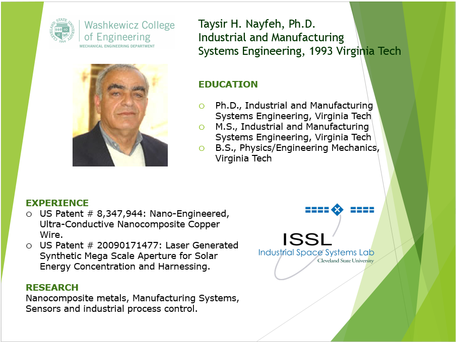 Taysir H Nayfeh PhD 