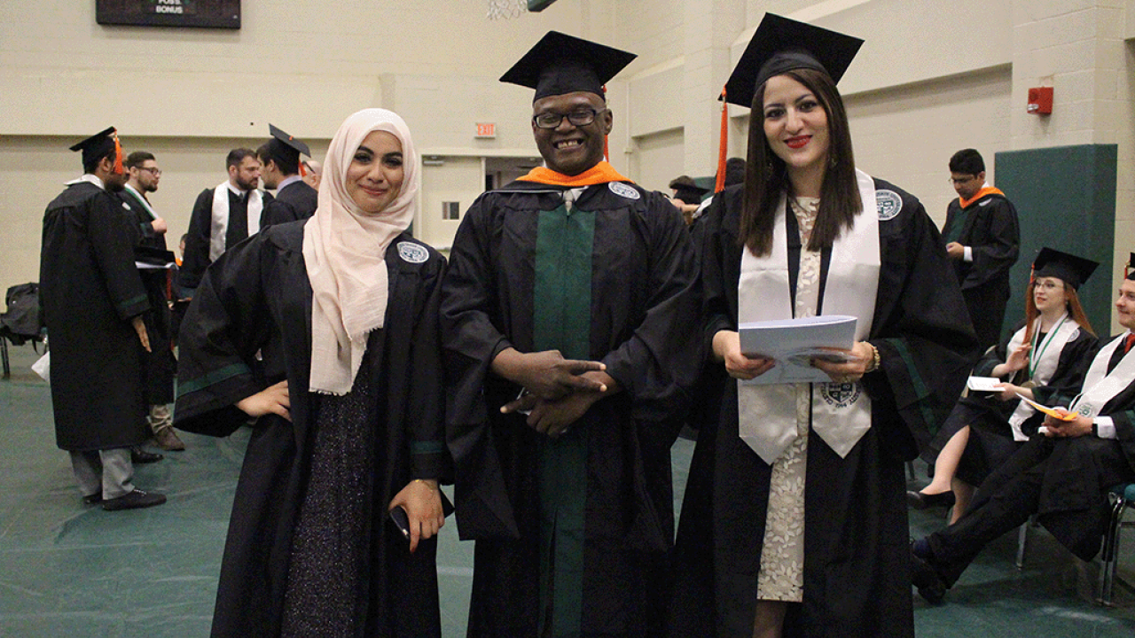 Graduating students