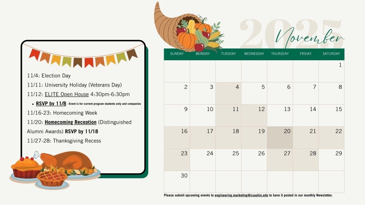 November 2025 Calendar