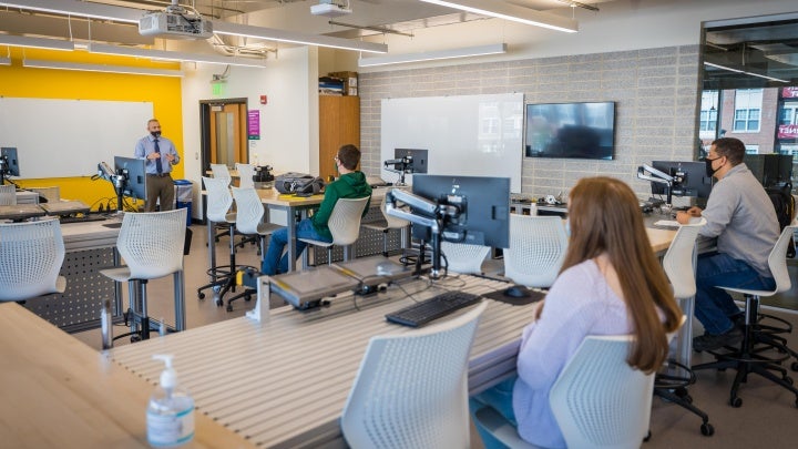 Undergraduate Students in Classroom