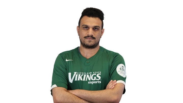Esports player Bader crossing his arms