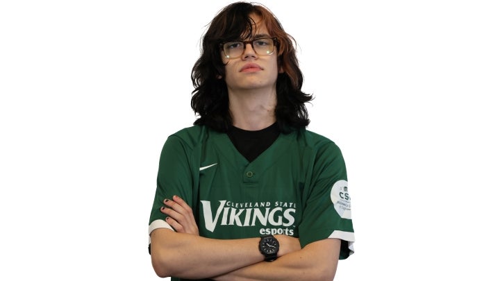 Esports player Rory crossing his arms