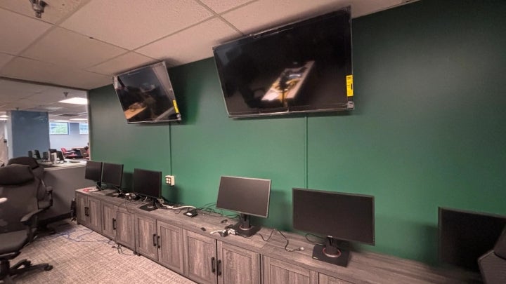 Photo of upgraded smash station