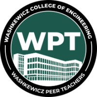 The Washkewicz Peer Teachers Logo