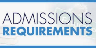 Admissions Requirements