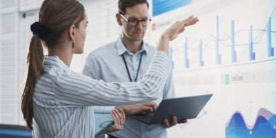 Industry Professionals analyzing data