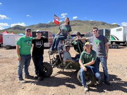 Cleveland State Baja Off Road 4x4 Team Mini ATV University Engineering