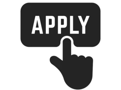 image that says apply