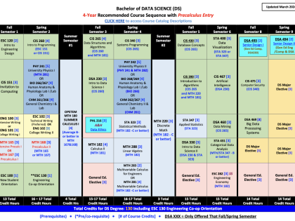 ds degree chart