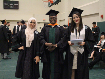 Graduating students