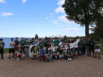 Esports team picture of players for Fall 2025