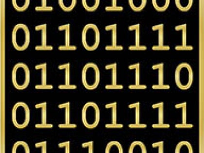 pin with binary code