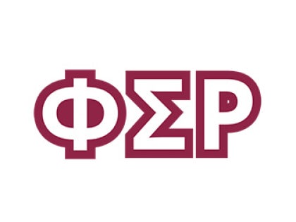 Phi Sigma Rho Logo.