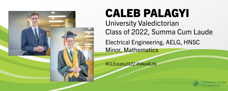 Valedictorian Caleb Palagyi, Class of 2022