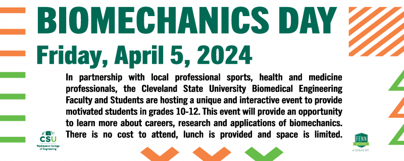 Biomechanics Day April 5 2024