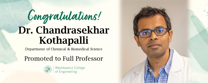 Congratulations- Promotion of Dr. Chandrasekhar Kothapalli
