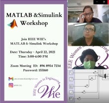 IEEE WIE Matlab/Simulink tutorial Workshop